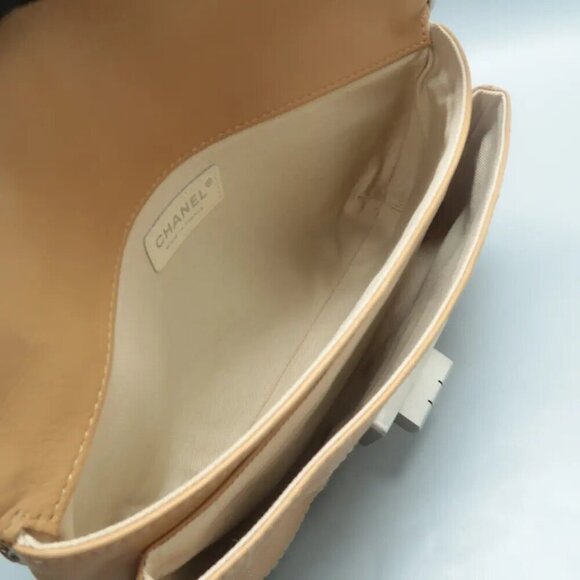 100% Authentic CHANEL Brown Leather Shoulder Bag 1474-111024 - Picture 9 of 12